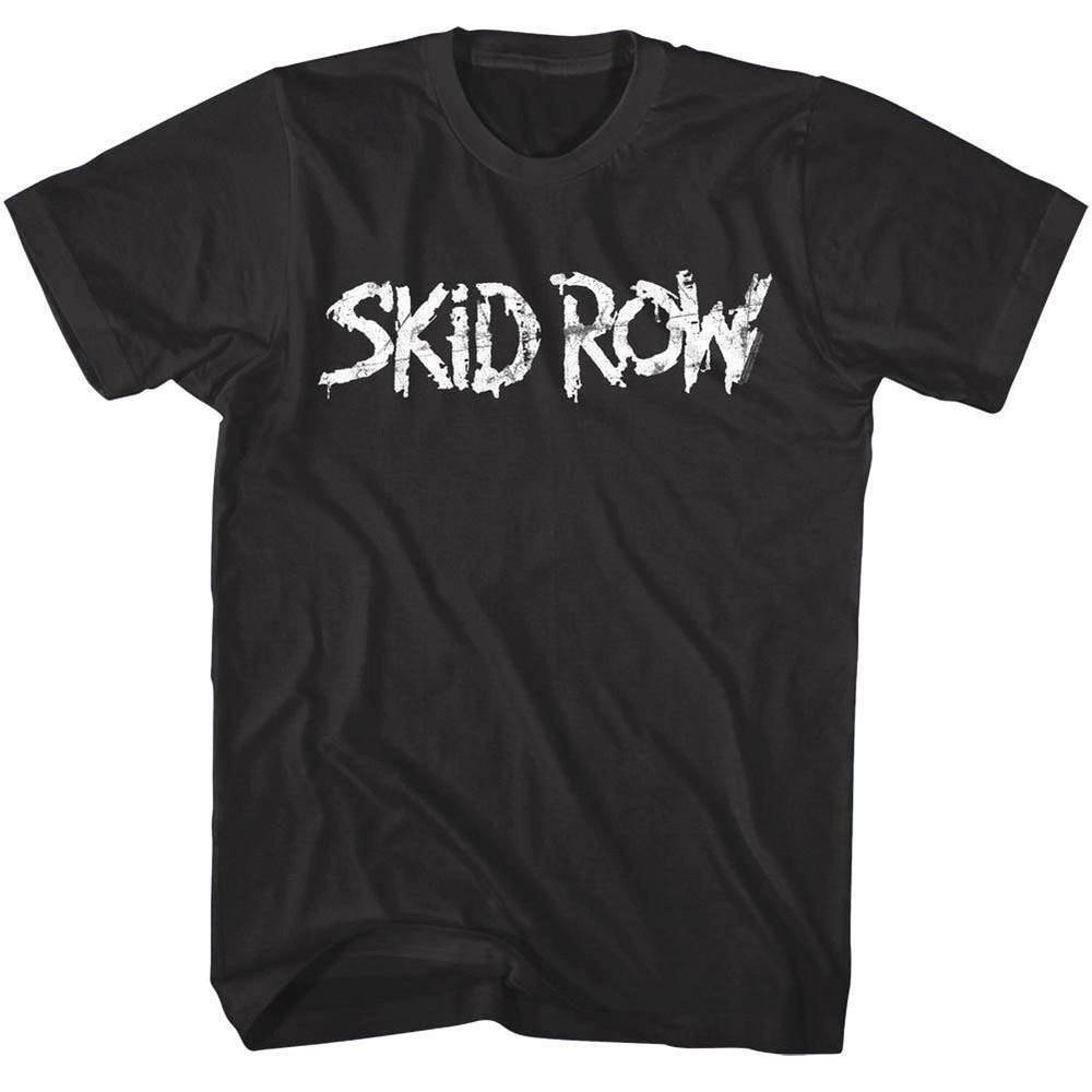 Skid Row Heavy Metal Logo Men's T Shirt