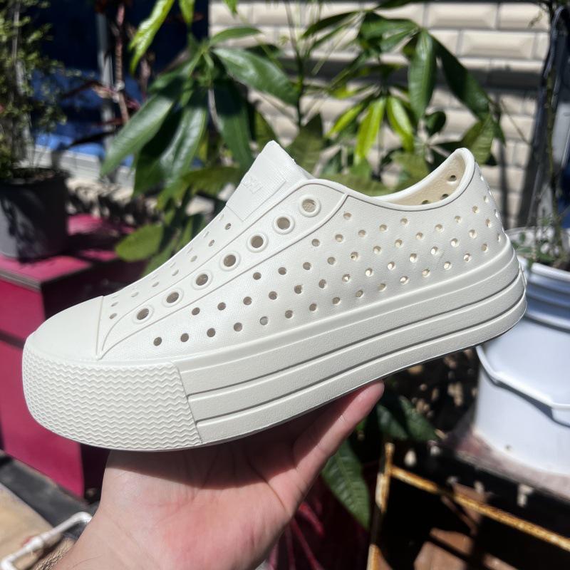 Women's Waterproof Breathable Slip-On Sandals with Thick Sole for Outdoor Summer Activities