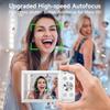 Digital Camera, Autofocus 48MP UHD 4K Vlogging Camera 16X Digital Zoom, Portable Compact Point and Shoot Digital Camera for Teens Adult Beginner with