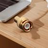 Video Lyd Av Kabler Bnc Hann Til Rca Hunn Adapter 75Ohm Gullbelagt Kontakt Bnc Hann Til Rca Hunn