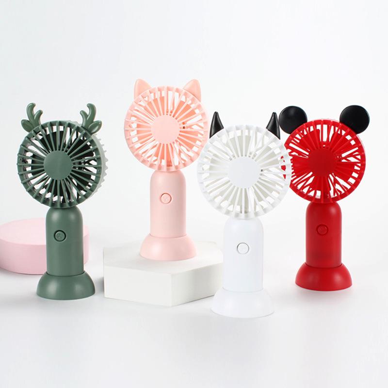 USB Handheld Mini Bubble Blowing Fan for Kids