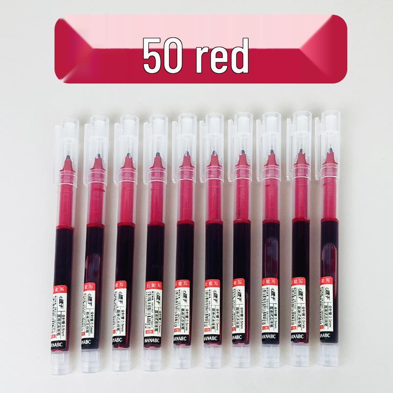 Super Capacity Quick-Dry 0.5mm Black Gel Rollerball Pen