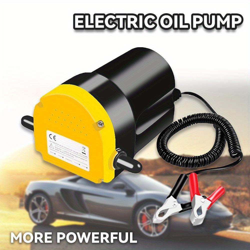 Pompa di Trasferimento Estrattore Elettrico di Olio per Auto 12V Pompa di Aspirazione Fluido Olio Grezzo Estrattore di Olio per Motore a Carburante Mini, per Auto Barca Motocicletta