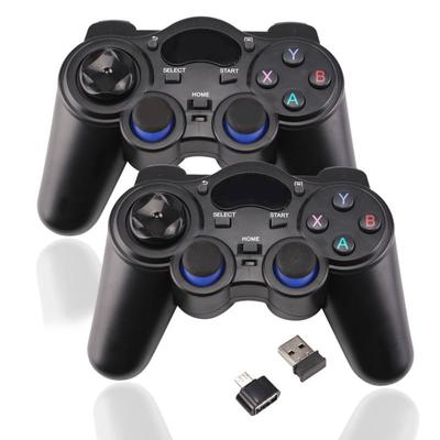 Lot de 2 manettes de jeu sans fil 2,4 g pour Android