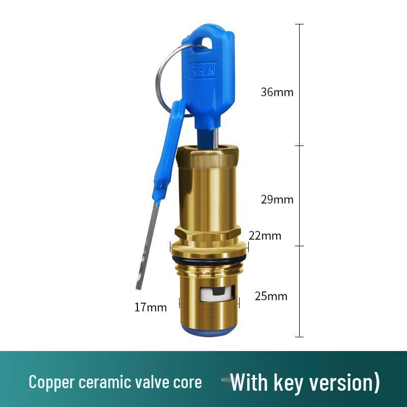 Quick Open Single Cold Faucet Valve Core