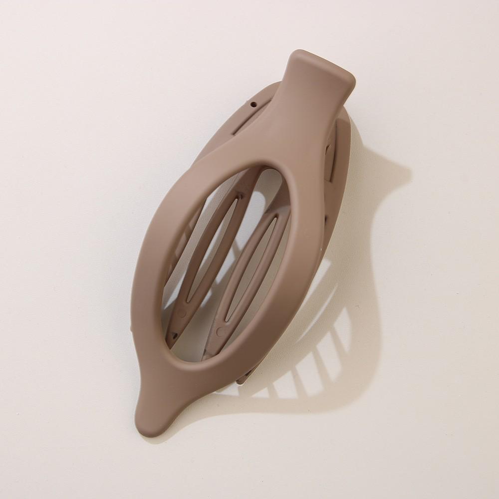Large Round Duckbill Hair Clip with Strong Grip and Bendable Teeth - Hair Accessory