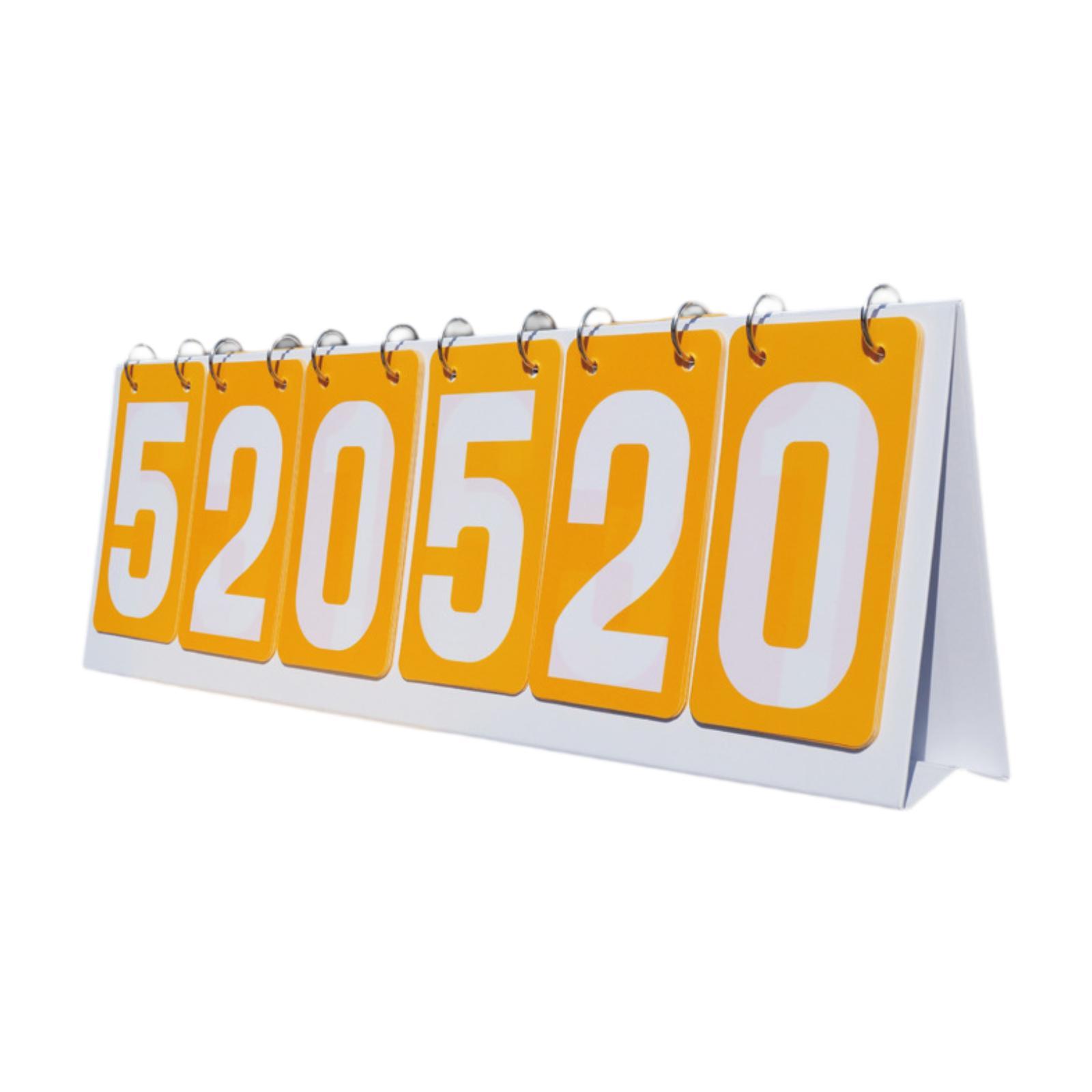 Sports Scoreboard Table Score for Football Baseball Table Tennis жёлтый