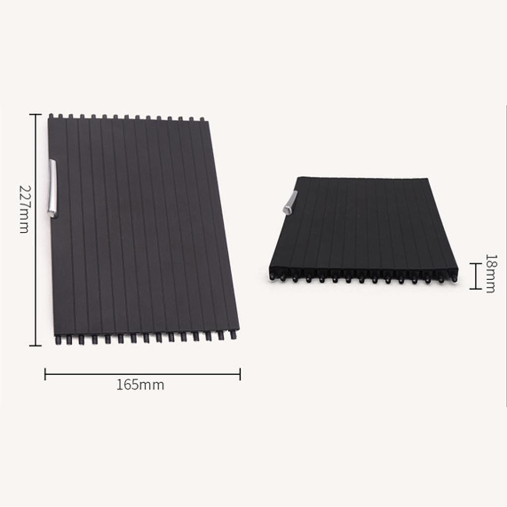 Ruellison Porte-Gobelet de Console Centrale de Section Avant//ArrièRe de Voiture Couvercle de Store pour X5 X6 E70 E71 2007-2014 51166954943