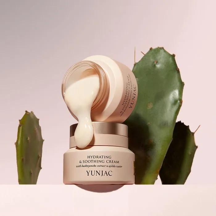 Baeknyeoncho & Woojidu Moisture Soothing Cream 25ml