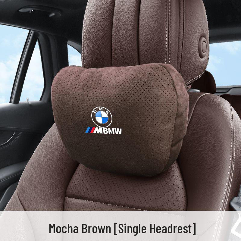 Compatible with BMW 5, 7 Series, X1, X3, X5 car seats, featuring headrest, lumbar, and neck support pillows.