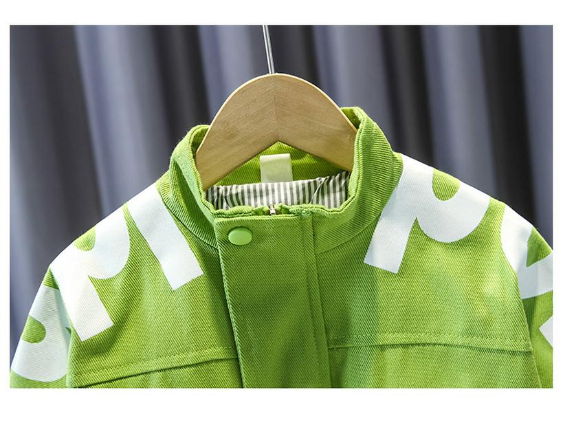 2023 Boys' Trendy Spring & Autumn Korean-Style Two-Piece Suit