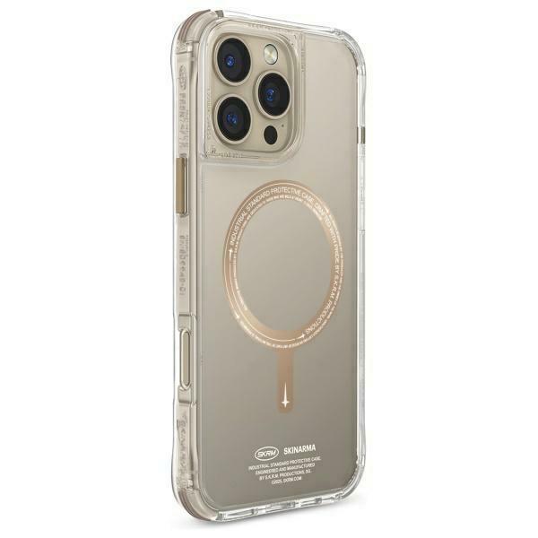 Skinarma Etui Saido Iphone 16 Pro 6.3   Magnetic Charging Szampański/Champagne