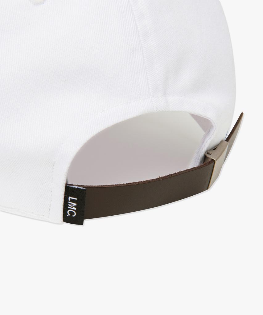LMC Emb Bear 6Panel Cap White