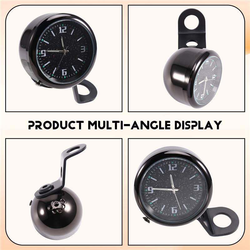 Motorcycle Handlebar Watch For Motorbike For Bike Motorcycle Accessories Handlebar Clock