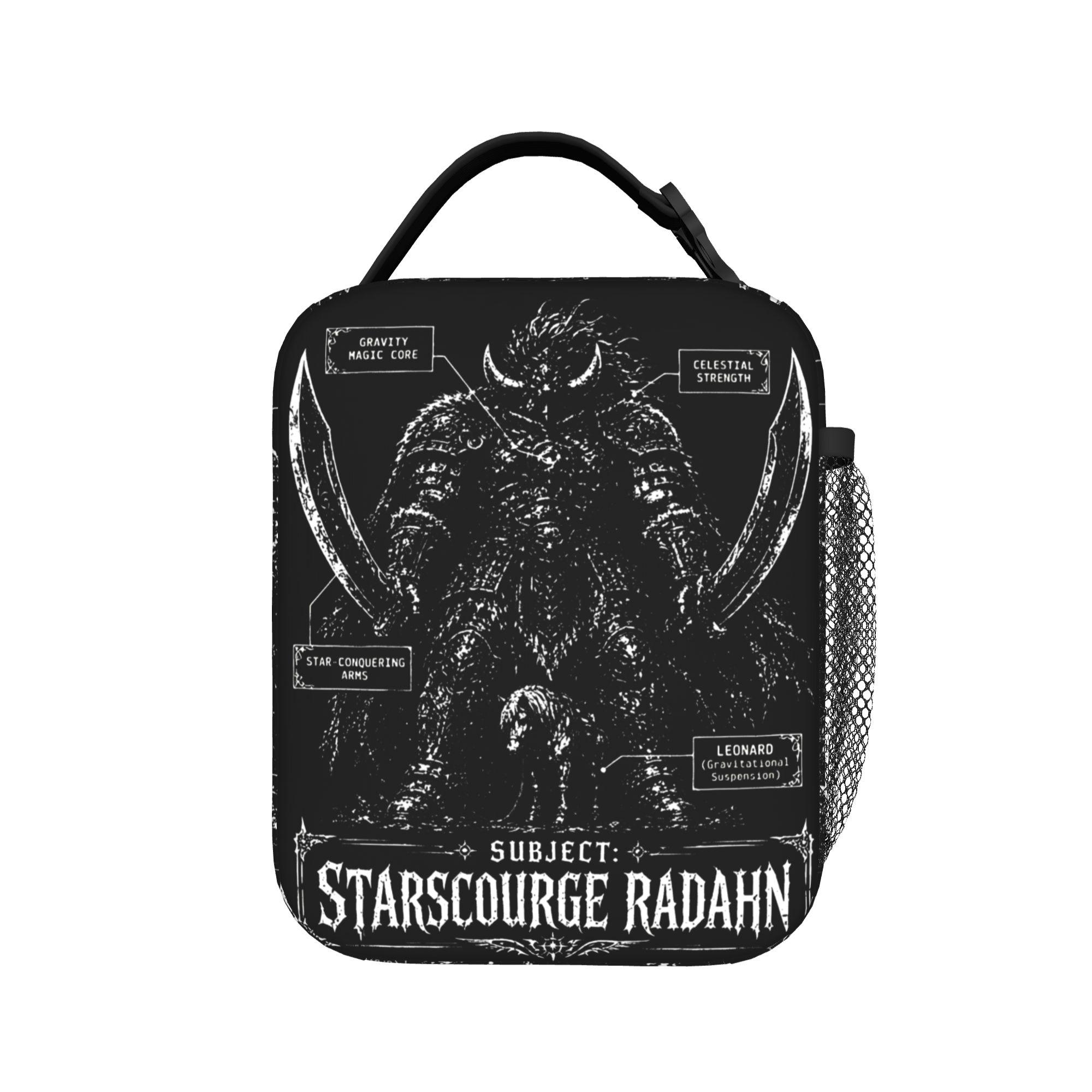 Sac à lunch Jeu Elden Ring Boîte à lunch amusante Pour fille garçon Sac isotherme scolaire Sac fourre-tout thermique imperméable One Size