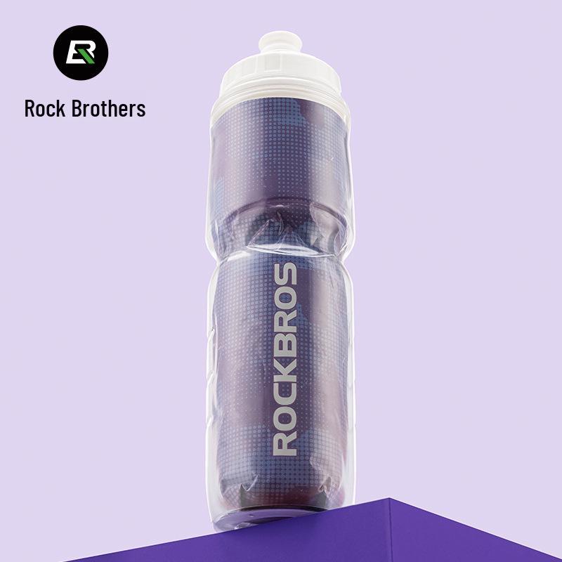 

RockBros Insulated Bicycle Water Bottle - Squeeze Type for Mountain & Road Bikes One Size