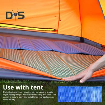 Colchoneta para exteriores a prueba de humedad, ultraligera, de espuma XPE, para acampar, mochileros, multifunción, rectangular, portátil, impermeable, térmica, plegable, para dormir