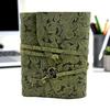 Vintage Deckle Edge Paper Bound Journal - Blank Spell Book of Shadows Journal - Leather Notebook Sketchbook