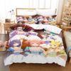 3D Print Anime Kawaii Girl World Dai Star Bedding Set Single Twin Full Queen King Size Bed Set Adult Kid Bedroom Duvetcover Sets