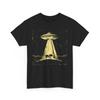 T-shirt Alien pour Homme Femme | T-shirt Graphique OVNI | T-shirt Enlèvement de Vache par un Alien