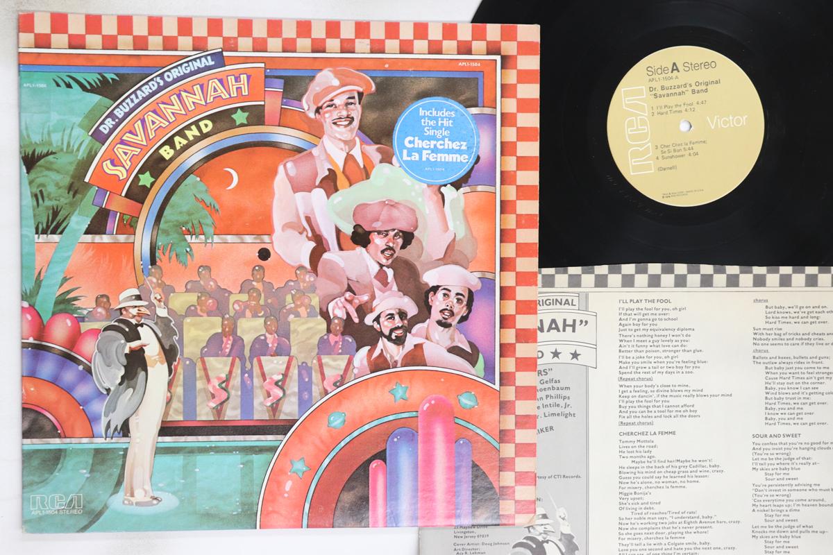 

LP Record DR. BUZZARD S ORIGINAL SAVANNAH BAN - Dr. Buzzard s Original Savannah B APL11504 RCA Victor 1976 US Soul/Funk Used