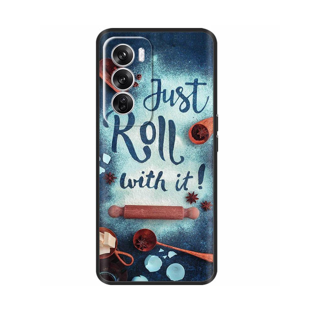 For OPPO Reno 12 5G Case New Fashion Painted Cover Silicone Soft TPU Phone Cases For OPPO Reno 12 Pro 5G Shell reno12 Pro Fundas