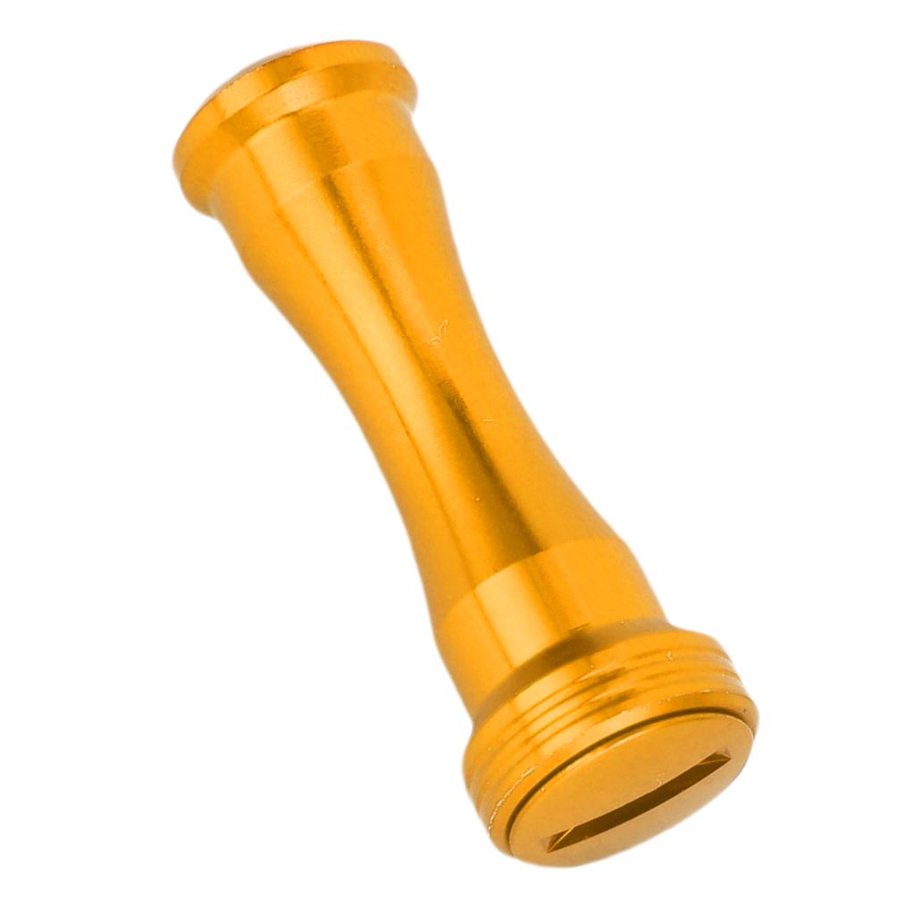 Fishing Reel Handle Replacement for S A D Alloy High Strength Fishing Wheel Metal Reel Handle Grip Gold