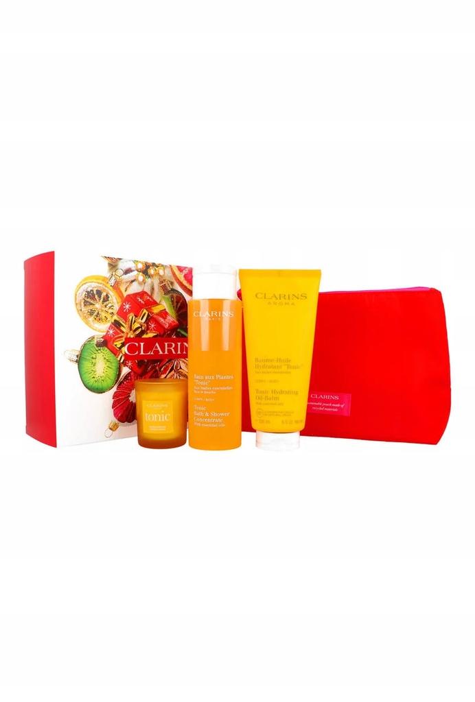 Clarins tonic ritual-baume, zestaw kosmetyków do pielęgnacji