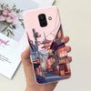 For Samsung Galaxy A6 2018 Case SM-A600F Cute Fashion Painted Cover Soft TPU Phone Case For Samsung A6 Plus A6+ 2018 A605F Shell
