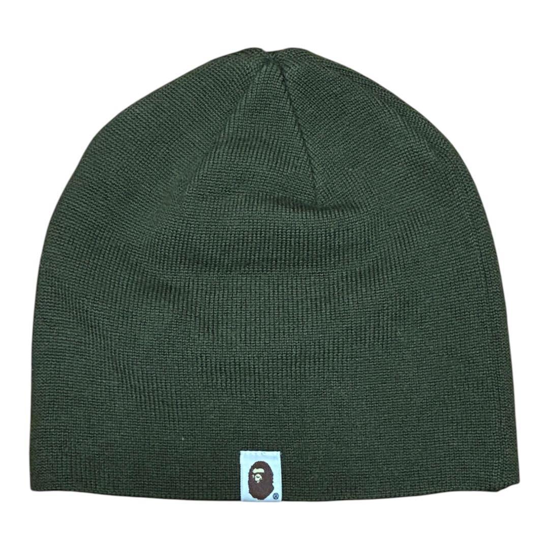 Used Bape Beanie Khaki