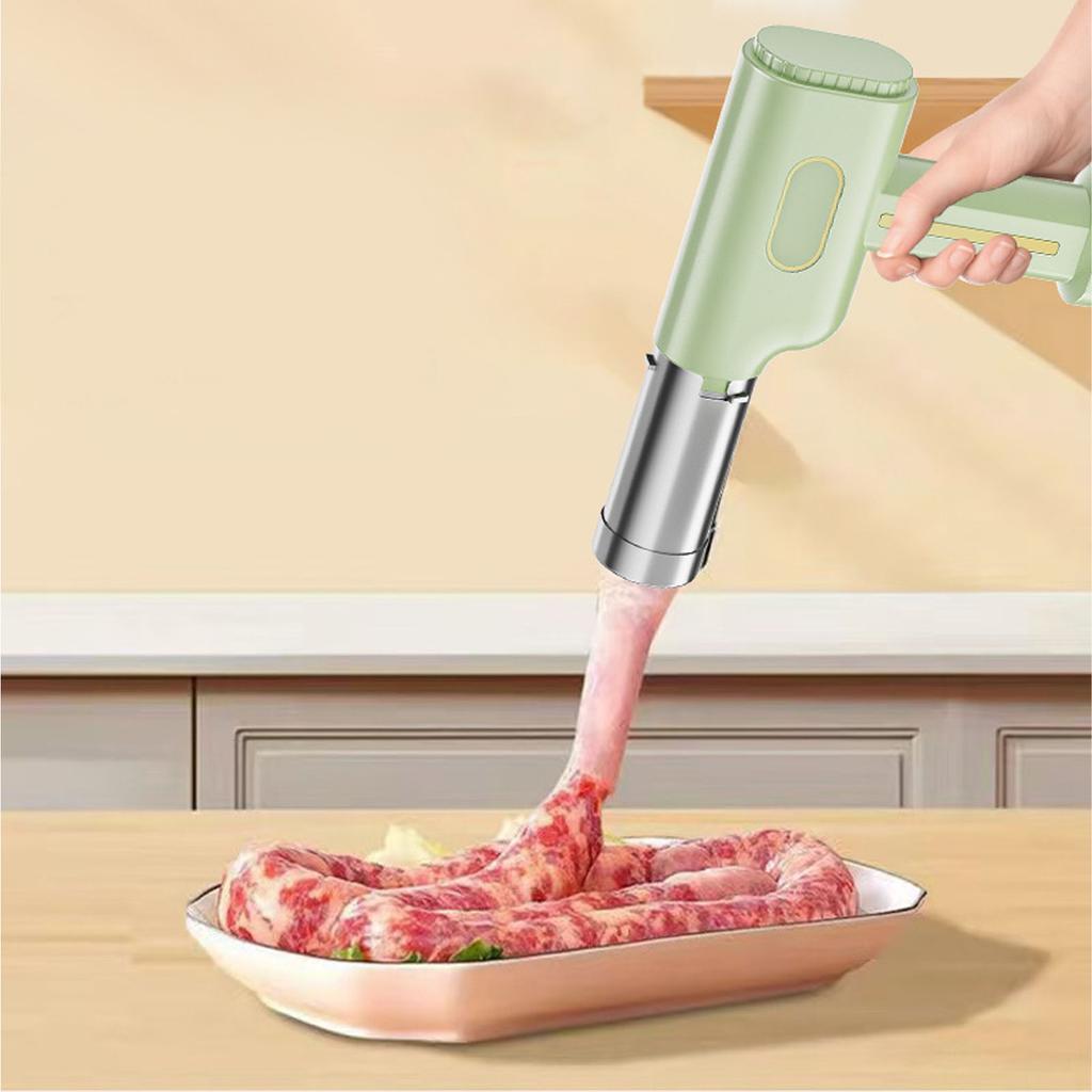 Handheld Electric Pasta Maker Cordless Pasta Machine Noodle Maker Automatic Homemade Spaghetti Ramen Sausage Making Attachment
