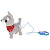 Interactive Dog on a Leash Mascot Schnauzer Walks and Barks