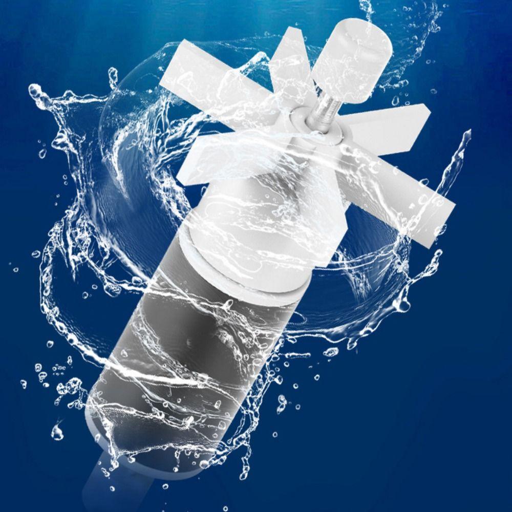 Wall Mounted Fish Tank Waterfall Filter Slient Oil Film Processor  Oxygen Increasing