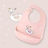 Waterproof Baby Bibs For Baby Kid Soft Silicone Feeding Bib Summer Baby Stuff Feeding Cartoon Print Girl Boy Bibs Burp Cloths