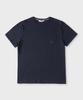 PANICALE Short Sleeve Cotton Embroidered Pocket T-Shirt [5 Colors] (Type A)