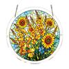 Acrylic Puzzle Suncatcher 83 Pieces, Wisteria In Glasslight Sun Catchers Puzzle, DIY SunCatchers Puzzles Window Hanging, Home & Garden Decor, 7.4 In