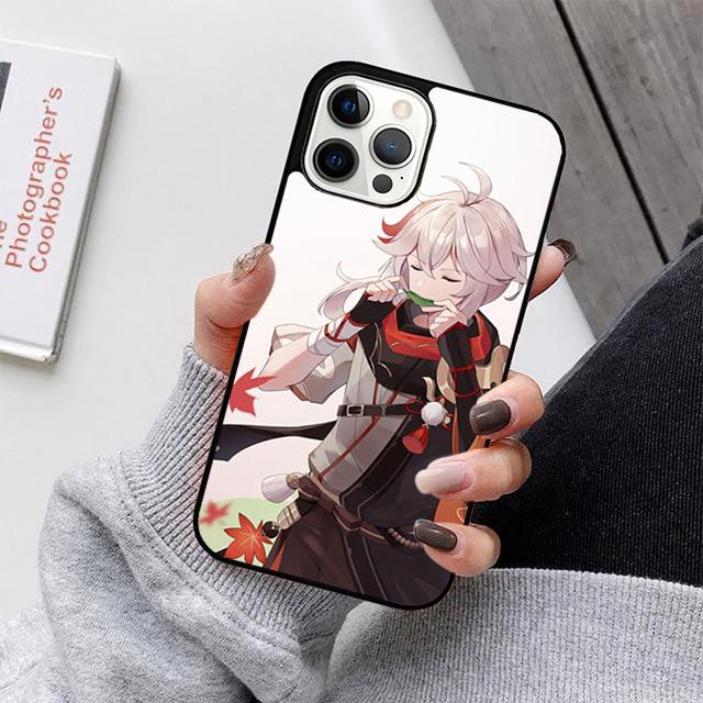 Genshin Impact Kaedehara Kazuha Phone Cases Cover For iPhone 17 Air 16e 15 14 12 13 11 Pro MAX apple Plus Coque