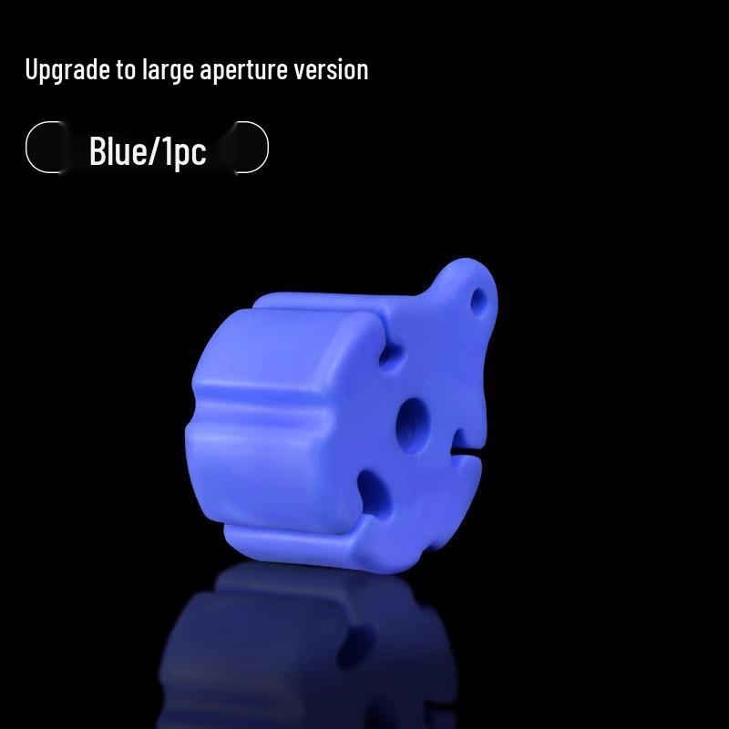 Fishing Rod Tie & Lure with Hook Protector - Silicone Strap & Ball Puller