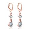 925 Silver Star Stud Earrings AAA Zircon High Quality For Women Earring Wedding Fashion Jewelry Accessories Party Gift