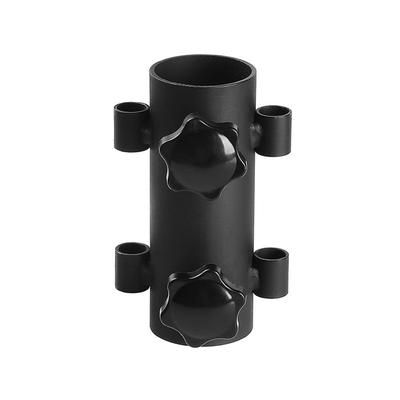Bon-2PCS Support Avec Écrou Support de Tige de Toit Accessoires de Camping Tente Tube de Fixation Réglable