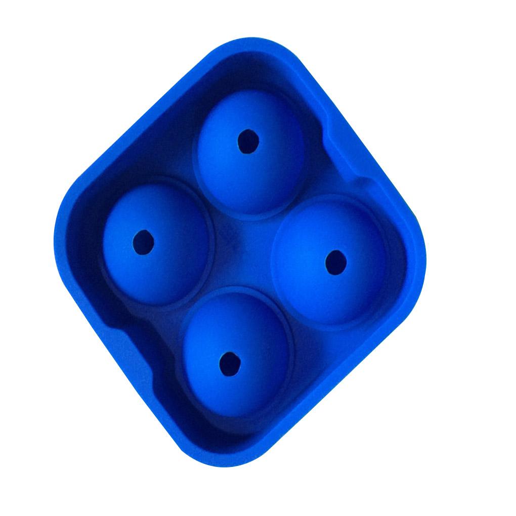 Silicone ICE Ball Maker Round Sphere Tray Cube Mold For Whiskey Cocktails Party