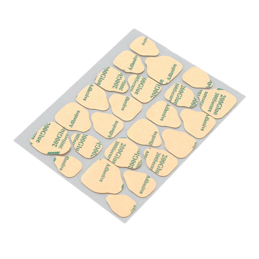50 Sheets Nail Adhesive Tabs Double Side Nail Glue Sticker Resin Water Reistant Nail Glue Sticker