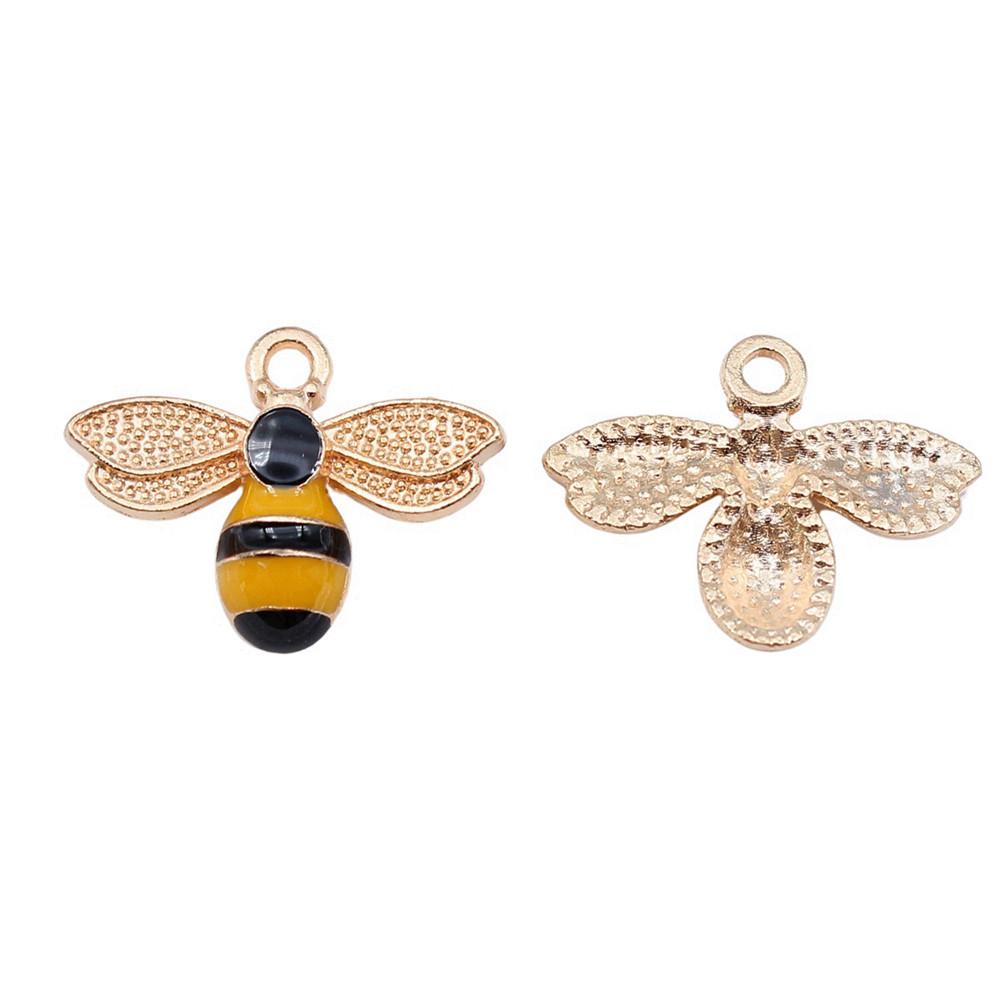 Enamel Charms Multi Color Butterfly Pendants For Floral Themed Jewelry