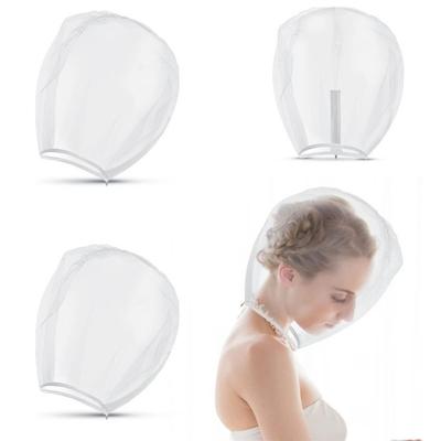 Washable Face Makeup Protector Hood Breathable Makeup Clothing Protector  Wedding Supply