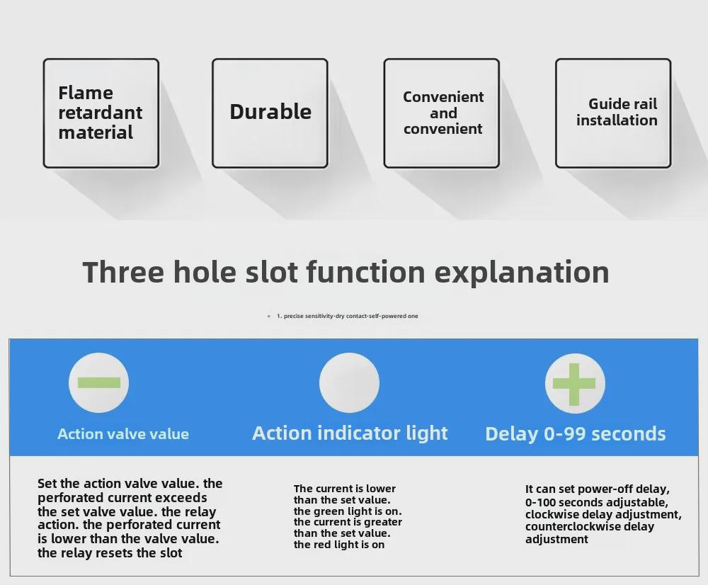 Fengqi DC Current Sensor Switch Module with Overload Protection and Hall Effect Control D360