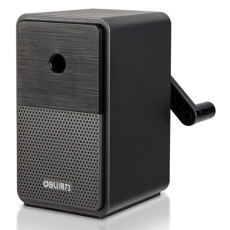 Deli 71160 Classic Hand-Crank Pencil Sharpener