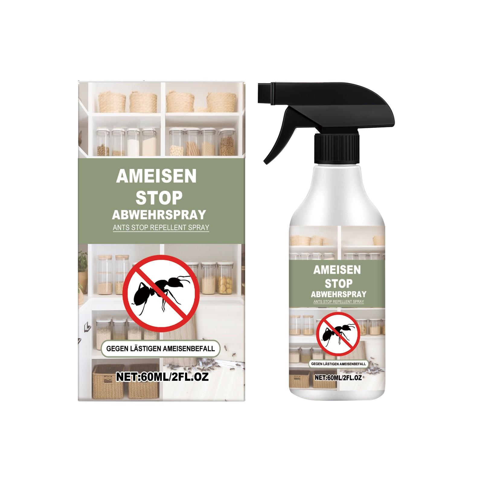 

Спрей от муравьев для внутреннего и наружного применения, свежий, быстрый и эффективный против муравьев, 60 мл