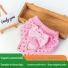 Lightweight Breathable Bowknot Dog Menstrual Pants – Princess Design Pet Underwear