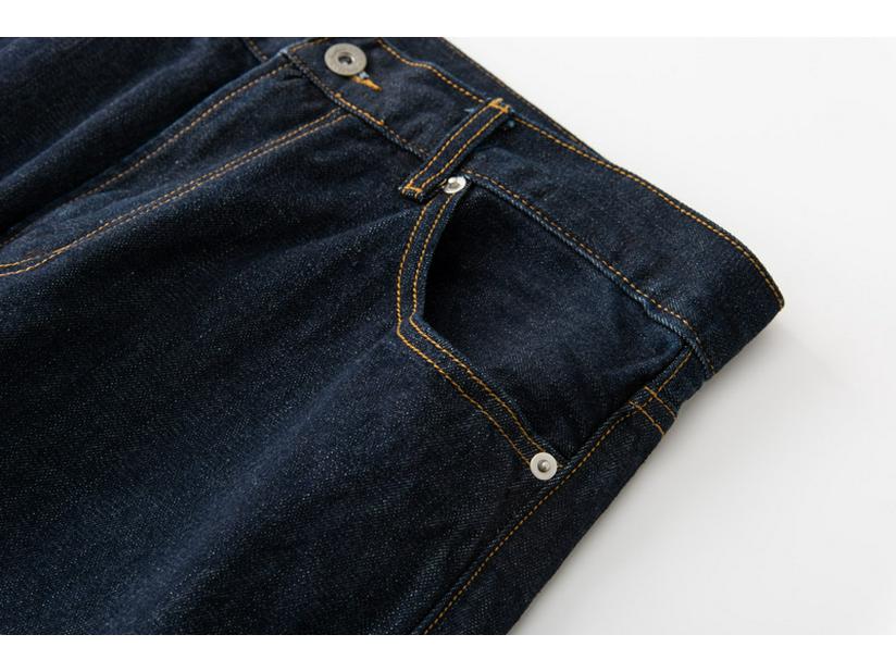 TRS Menswear | Men's Japanese Red Selvedge Denim Jeans, 14OZ Unsanforized, Low Crotch, Wide Leg Loose Fit