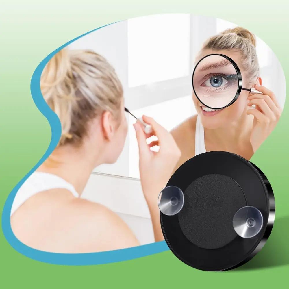 1/3pcs Magnifying Mirror and Eyebrow Tweezer Set, 30X Magnified Makeup Mirrors with 2 Suction Cups, Tweezers and Eyebrow